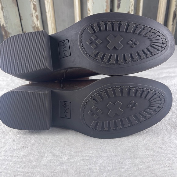 Style & Co Women’s Marlies Brown Leather Boots - Picture 7 of 10